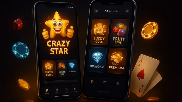 Crazy Star Casino Mobile App